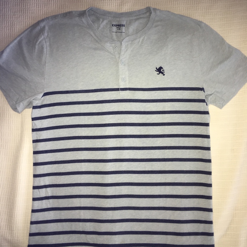 Express V Neck T Shirt